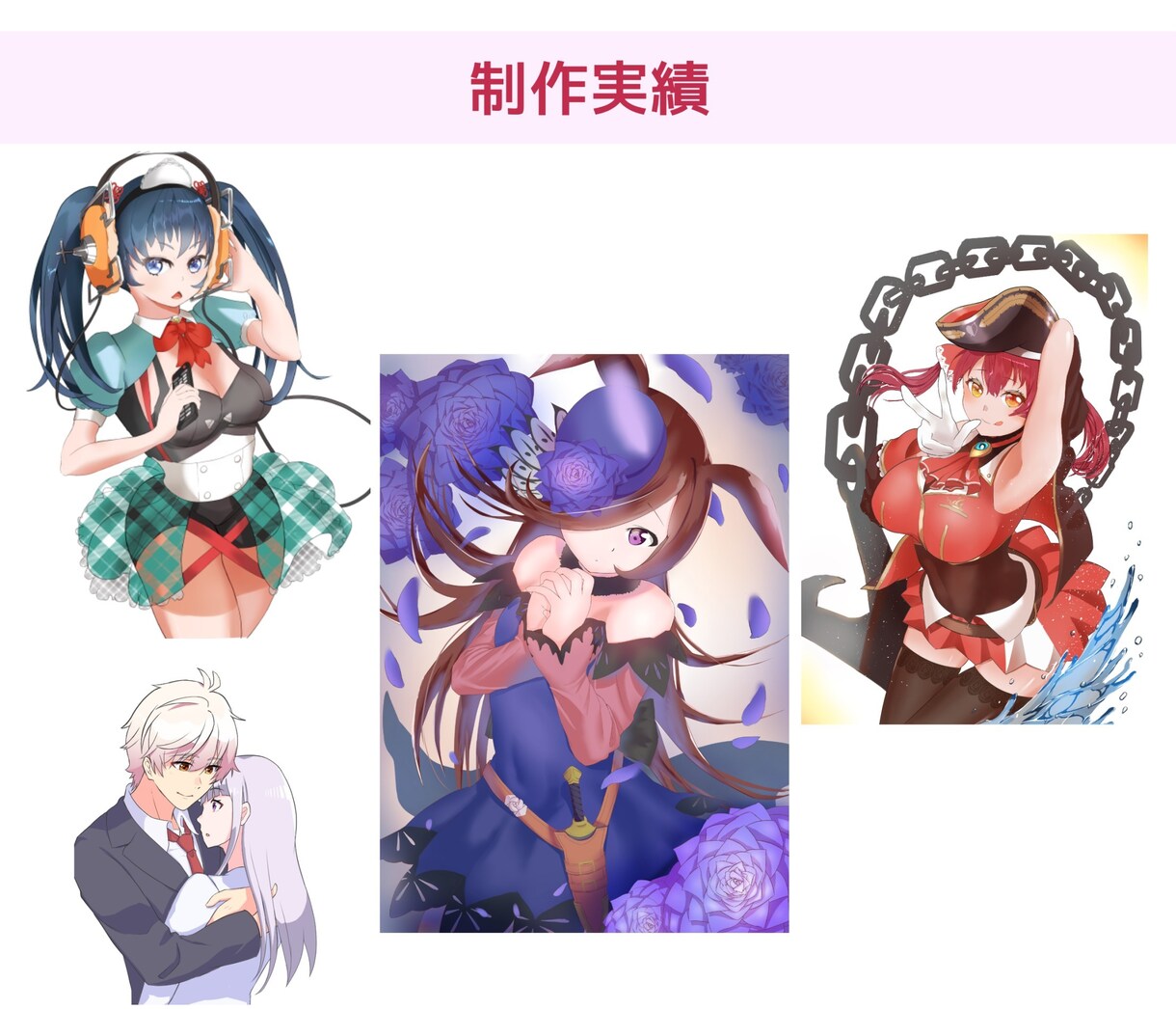 版権、一次創作OK【あなただけの美少女】描きます プロのイラストレーターが【最短当日】【ラフ2案】お出しします イメージ9