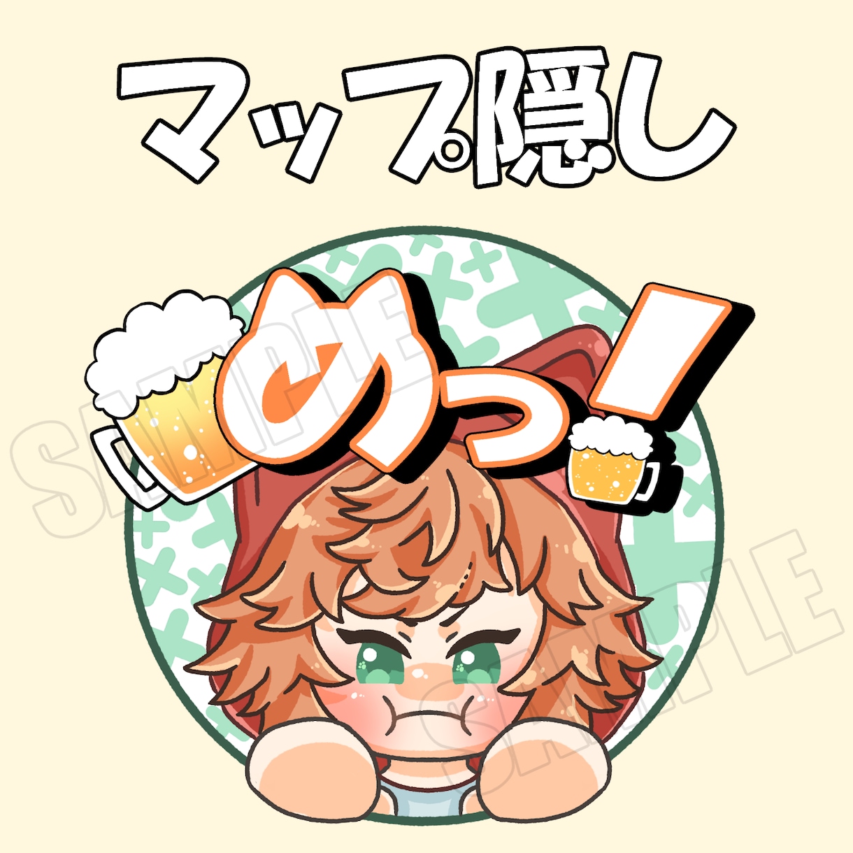 ゲーム中のマップ隠し描きます かわいい絵柄・ポップな感じが得意です！ イメージ1