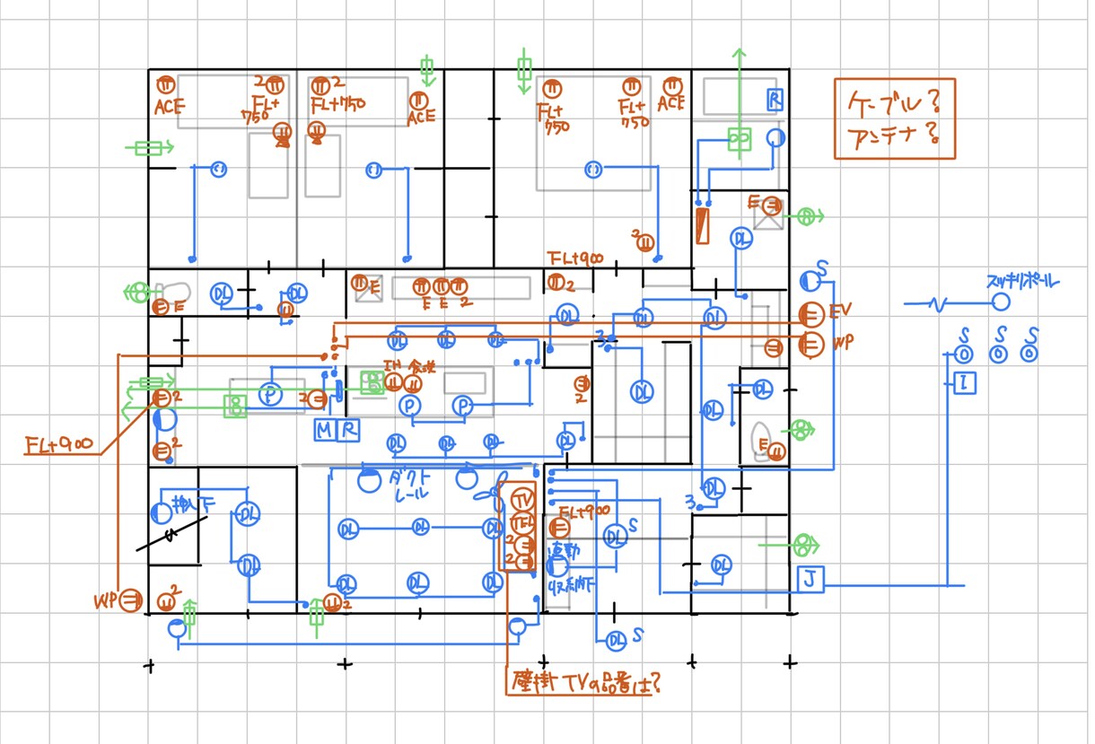 間取り確定後のおうちの電気配線計画を見直しします ー家具、家電の配置、外構計画と併せて電気配線アドバイスー イメージ4