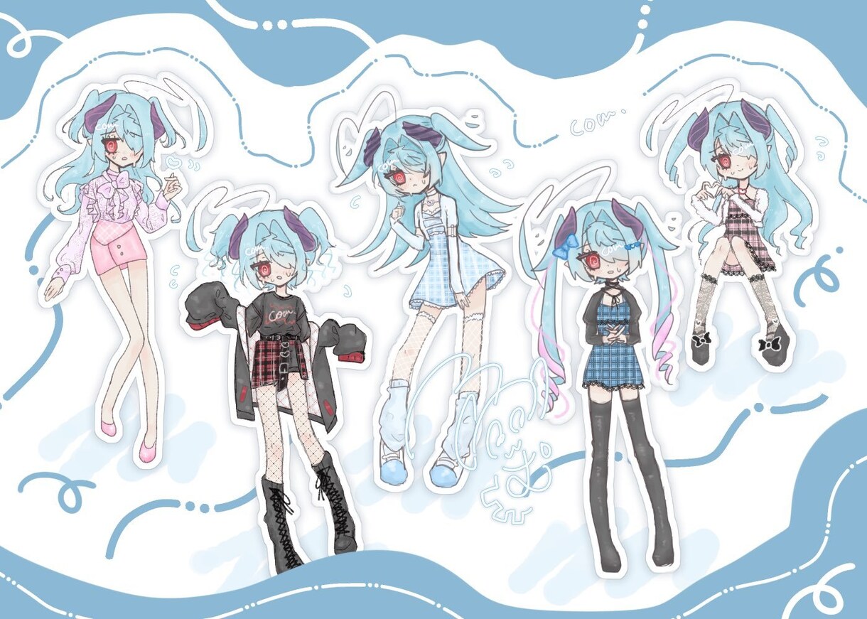 月にお一人様限定！ご希望に沿ったイラスト描きます 可愛い絵柄のイラストを提供いたします！ イメージ8