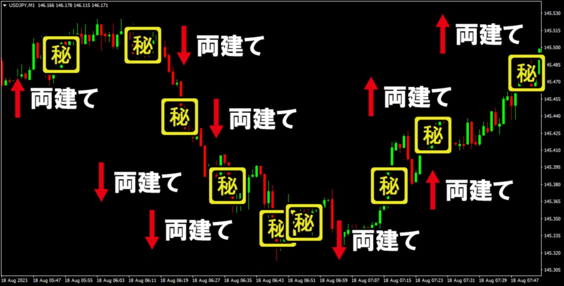 FX専業プロの両建て手法をお教えします 5年に渡ってトレードしてきた自信を持ってお勧めする両建て手法 イメージ4