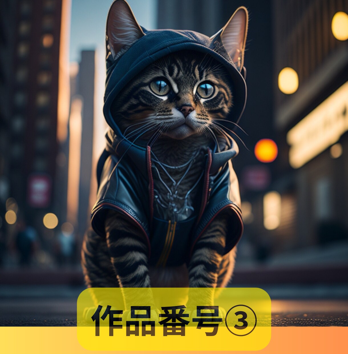 擬人化した猫アイコン販売します 宇宙飛行士や消防士などユニークな猫アイコンを販売 イメージ3
