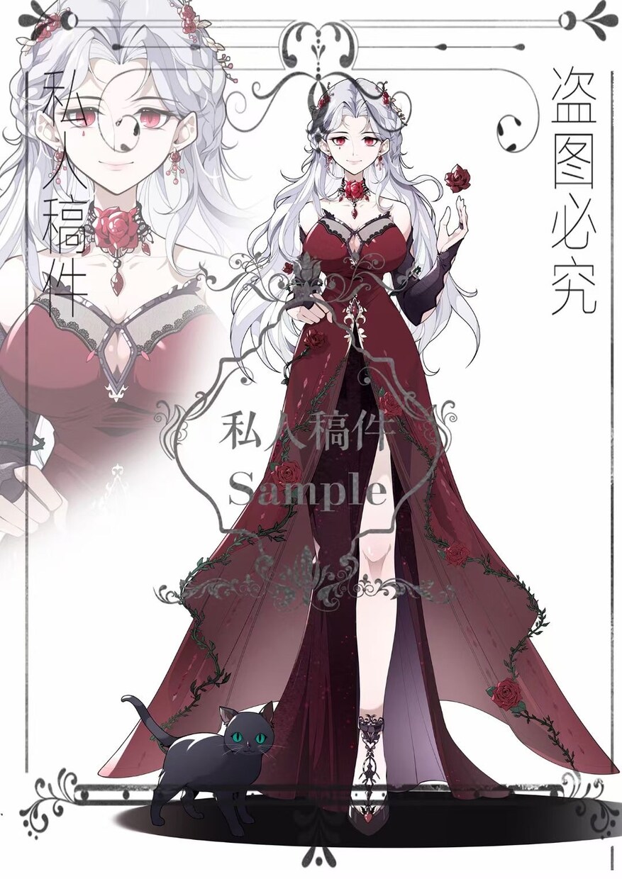 高品質 ! 立ち絵依頼受けてます 背景入れイラストも受けます! 美人イケメン得意! イメージ6