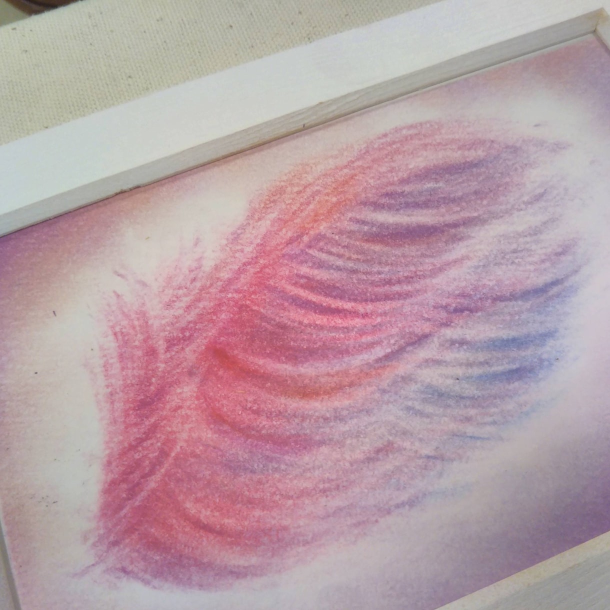 パステルアートで、あなたの光の羽根を描きます 自分らしく輝き、未来へと羽ばたきたい方に イメージ2