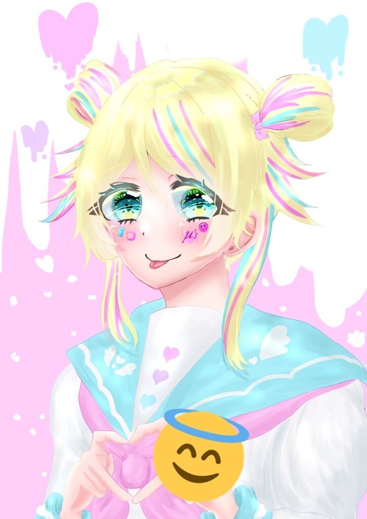 アイコン制作を1000円でいたします 可愛いイラストでオリジナルアイコンほしい方におすすめです イメージ1