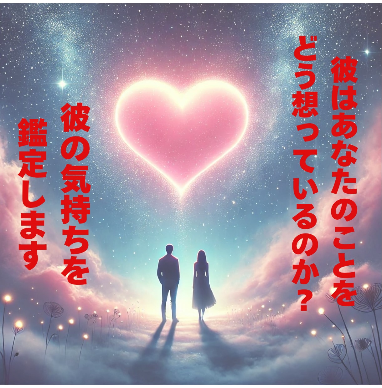 最短３０分でスピード鑑定　彼の気持ちを占います 生年月日不要　彼との未来を明るく照らす鑑定をいたします イメージ1