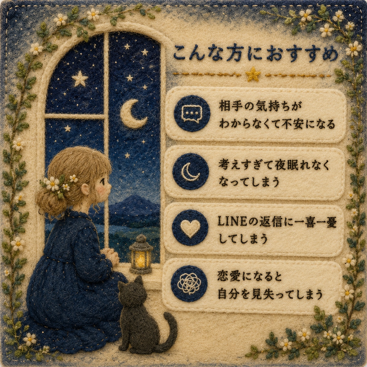 10往復☘️HSPさんの恋愛不安に寄り添います ✨恋愛のモヤモヤを安心して話せる場所です✨ イメージ2