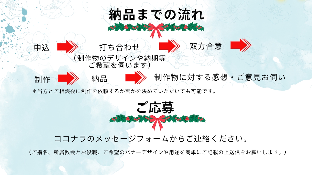 キリスト教教会、団体様等対象のバナー制作します キリスト教会、クリスチャンのためのバナー制作をします。 イメージ2