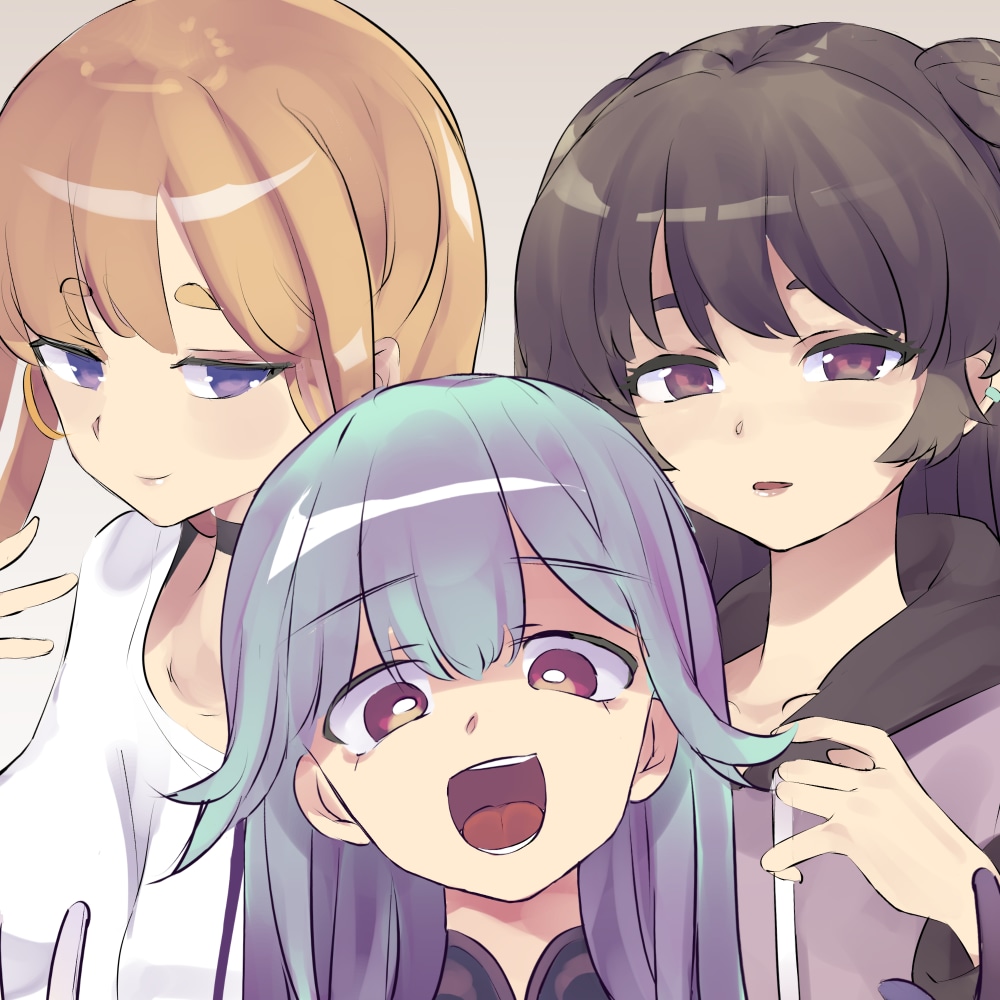 5名限定★通常等身バストアップイラスト描きます SNSアイコンや歌ってみたに！ イメージ1