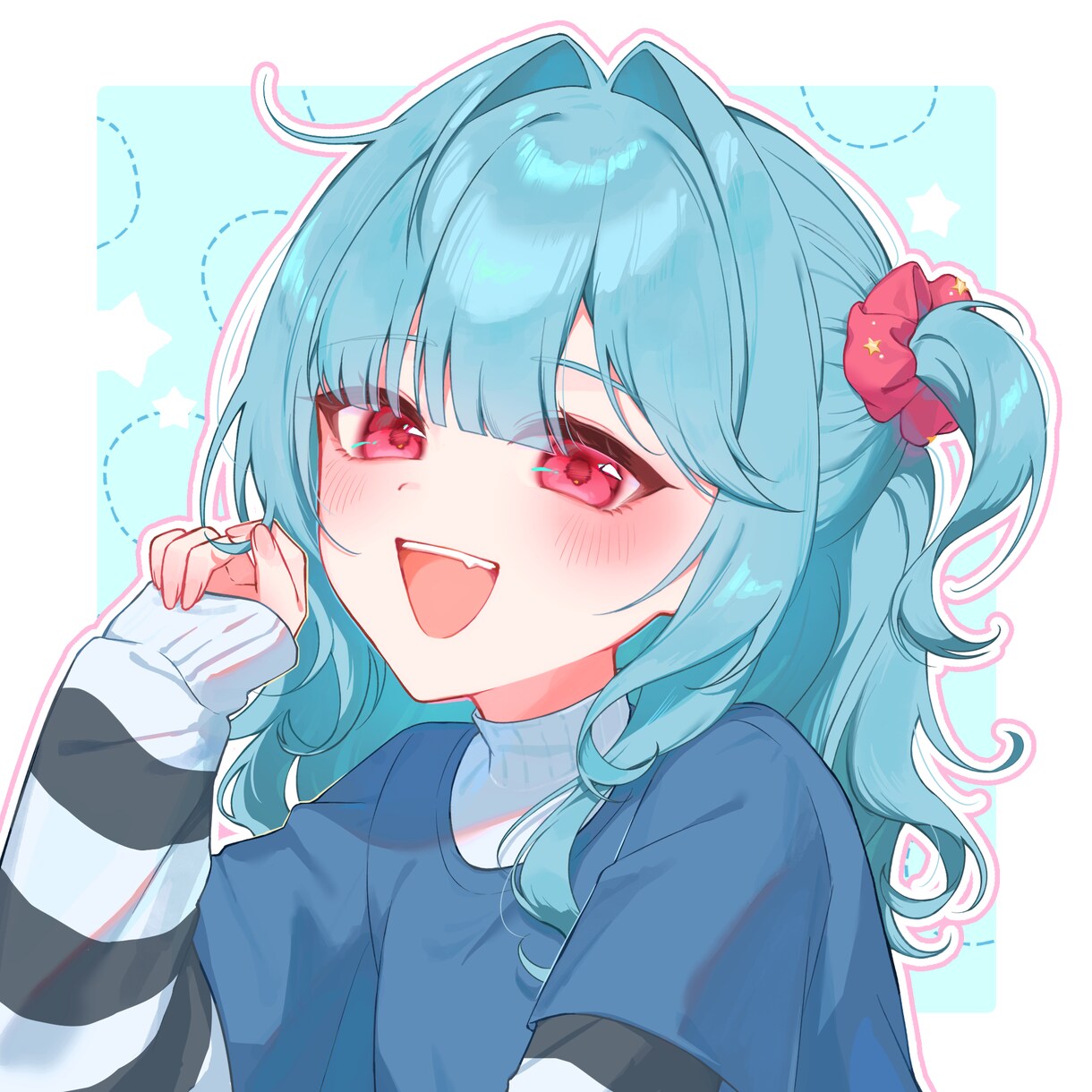 アイコンなどの可愛く見栄えのするイラストを描きます パッと目を引くような可愛いイラストを描きます！ イメージ1