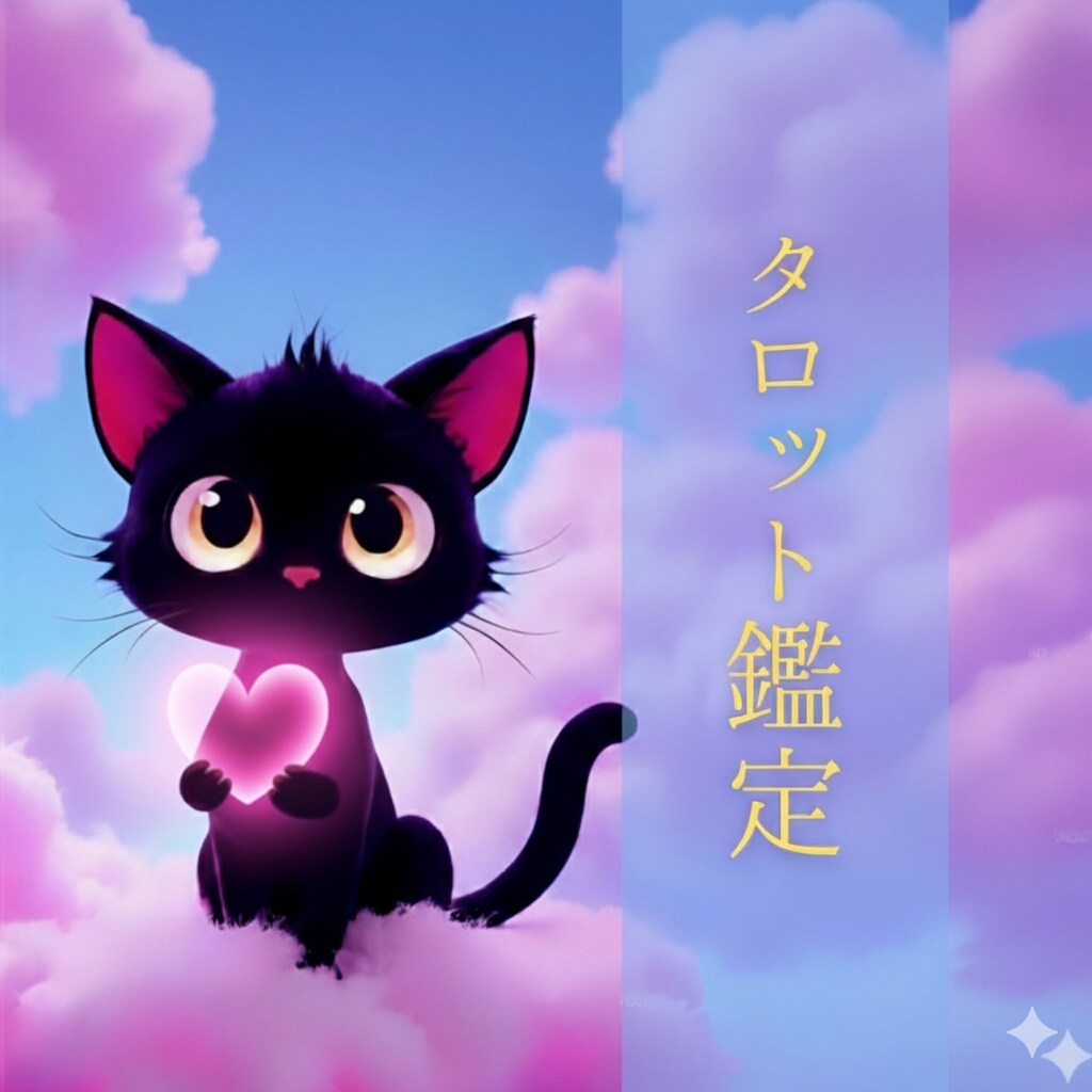 霊感タロット⭐︎溺愛されたいあなたの恋を叶えます 黒猫タロットが導く、愛される奇跡のストーリー イメージ1