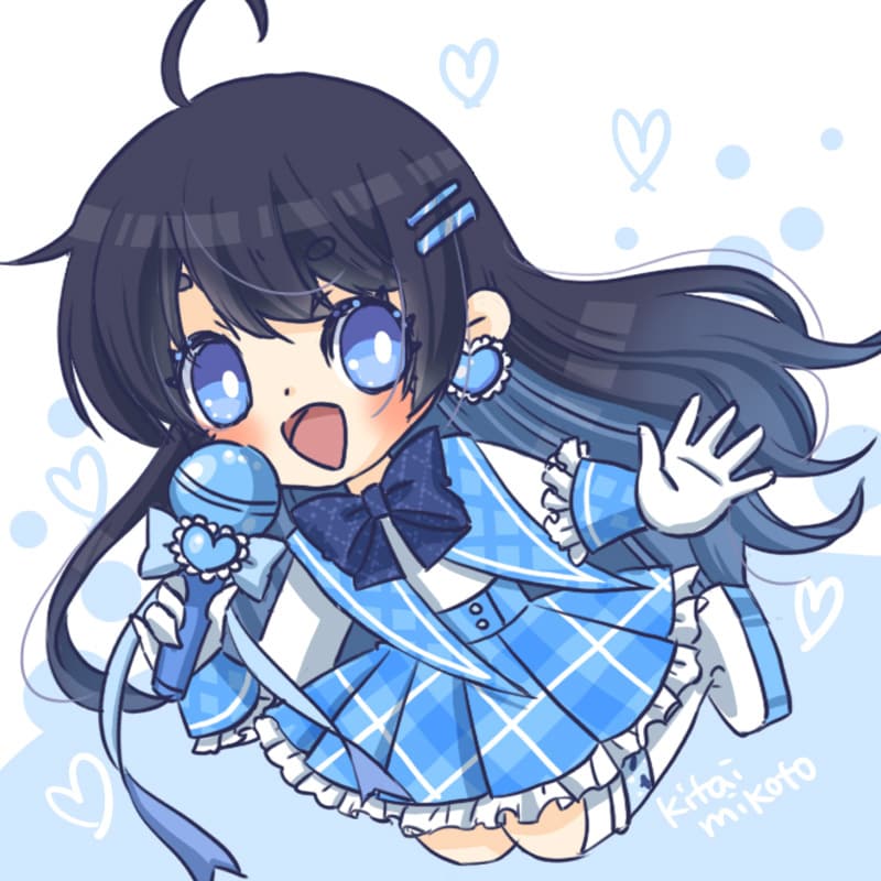 VライバーさんのFA描きます ちびキャラの可愛いFA描きます！ イメージ6