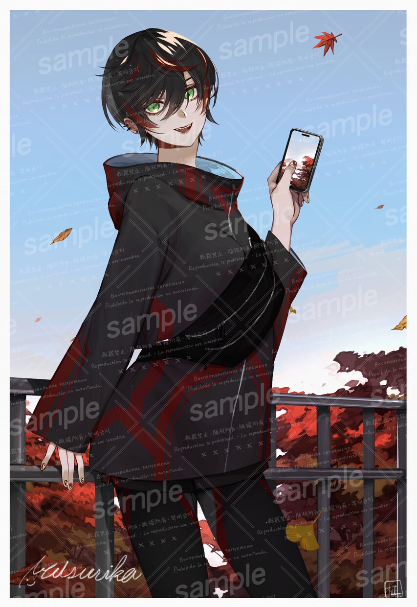 カラー・モノクロイラスト作成します 配信やアイコン、サムネイル、TRPG等でお使いいただけます イメージ7