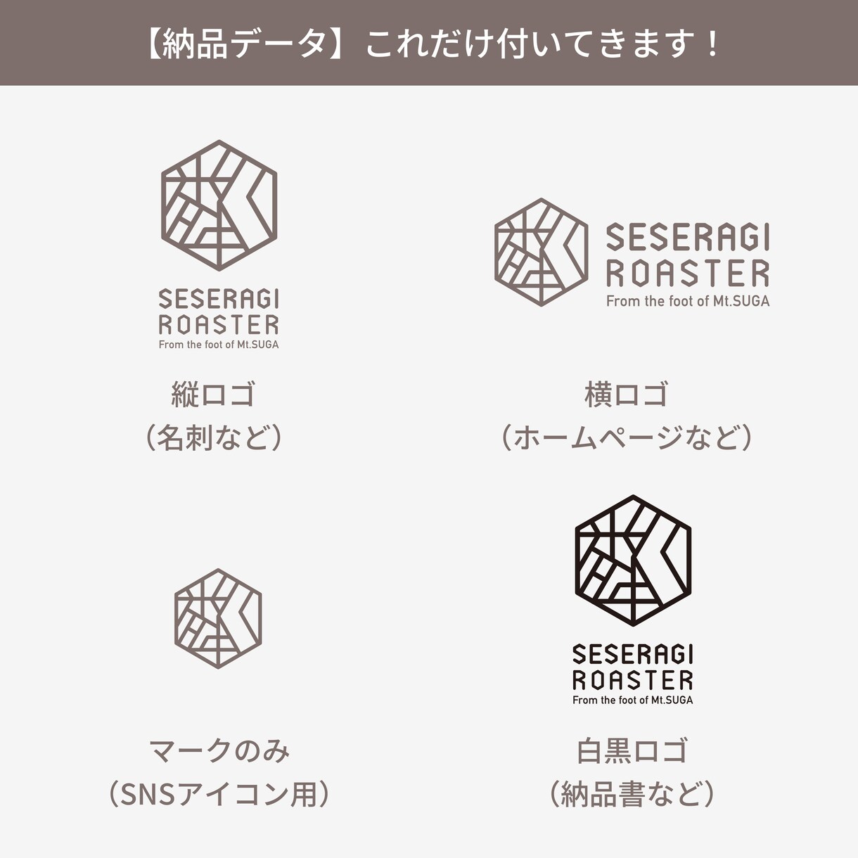 シンプル&可愛いロゴ、お手頃価格で制作します 修正無制限！納得いく仕上がりまでお付き合いします！ イメージ3