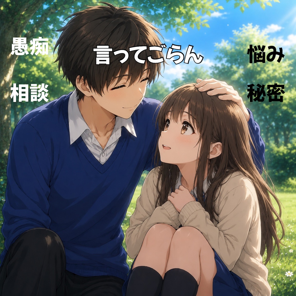 あらゆる悩みや相談を受け入れます 雑談、愚痴、秘密、あらゆる話に付き合い、寄り添います イメージ1