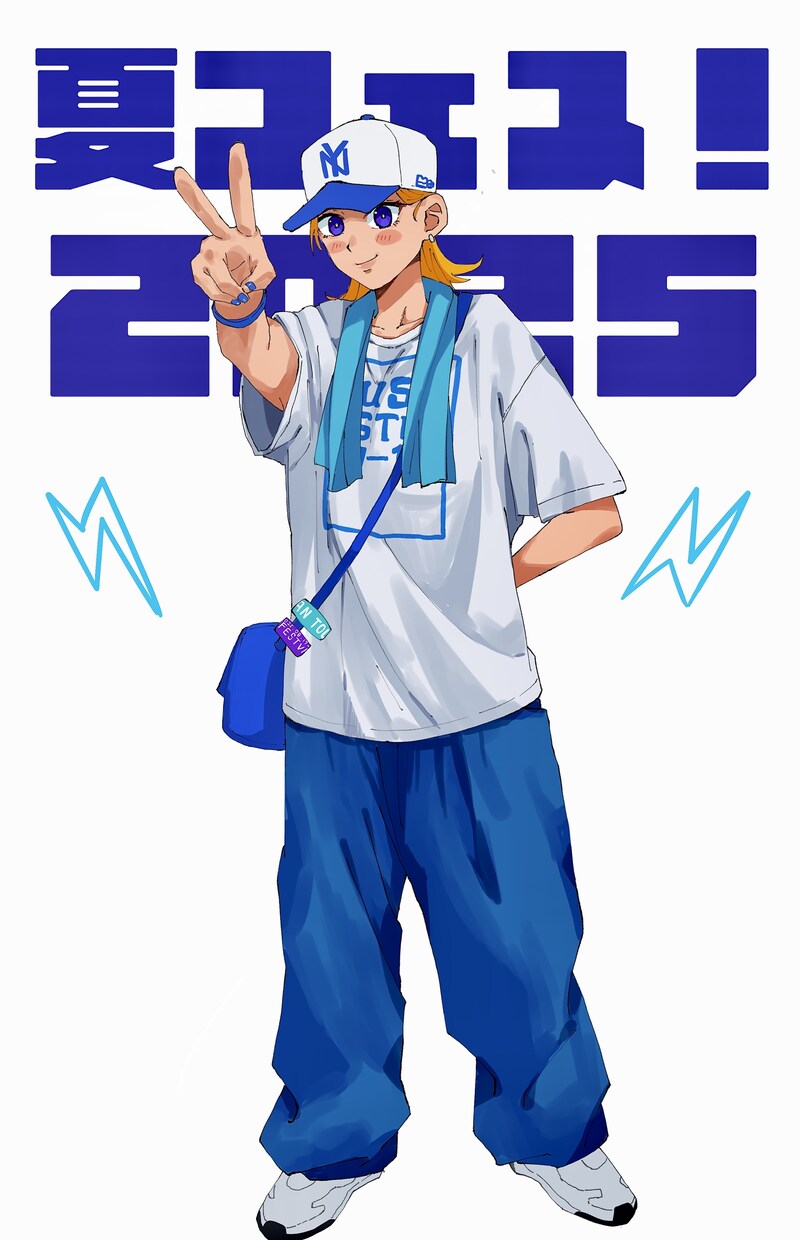 ポスター風イラスト描きます その他キャラクター単体でも大丈夫です！ イメージ3