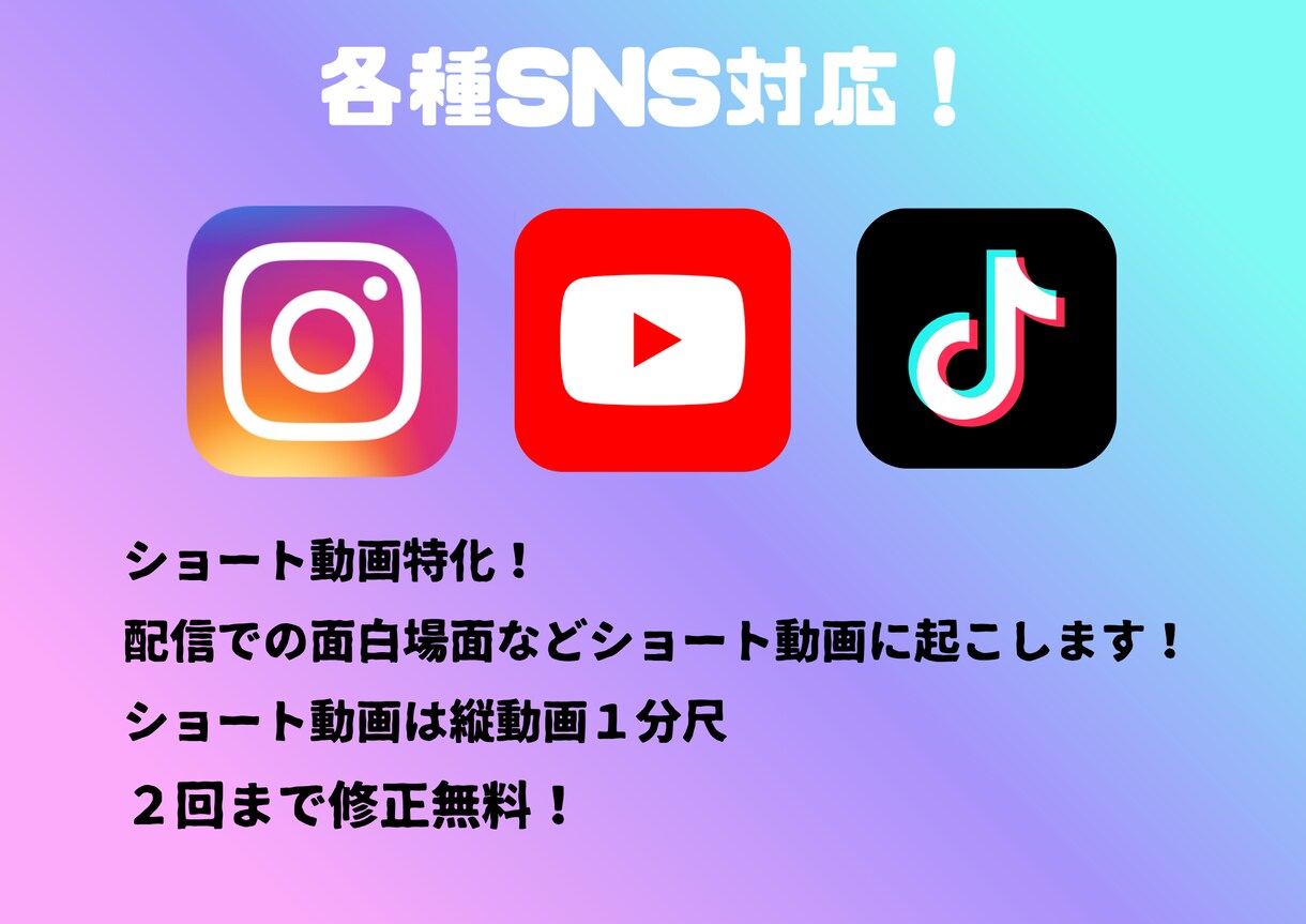 YouTubeチャンネルの切り抜き動画を作成します テンポよく最後まで見てもらえるショート動画を作ります！ イメージ2