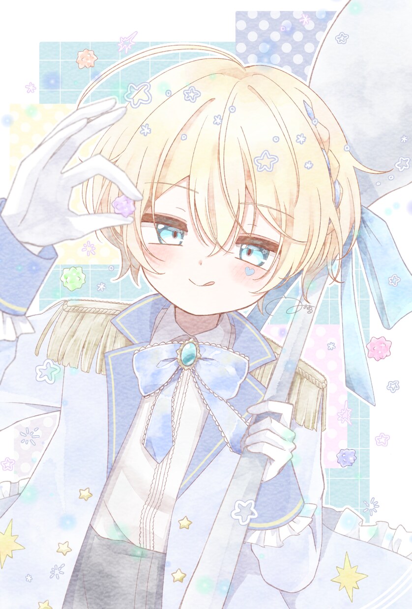 ふんわり優しい雰囲気のイラストを制作します 1枚絵、動画や配信のサムネイル、MVのイラストなど イメージ1