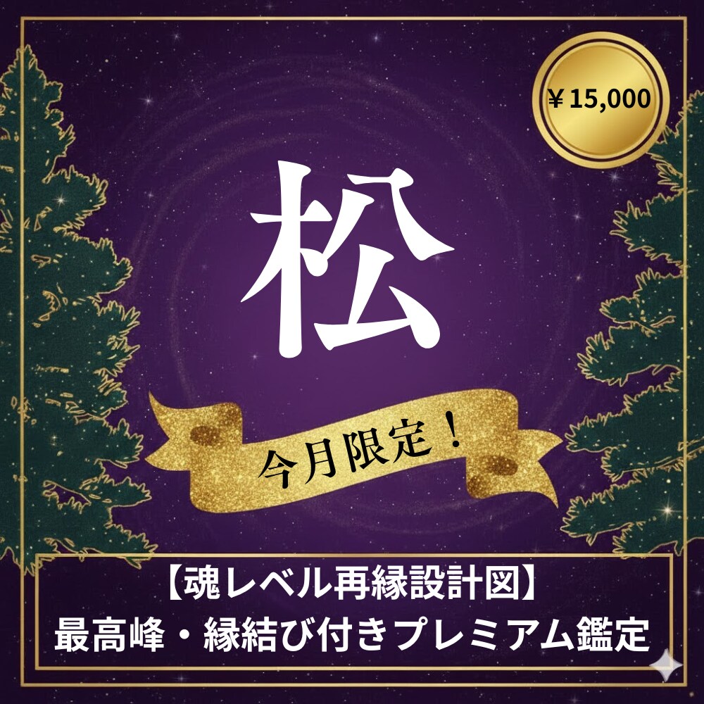 魂レベル再縁設計図＆縁結び付きます 最短最速で復縁！時期・行動・縁結びまで全てお任せください イメージ1