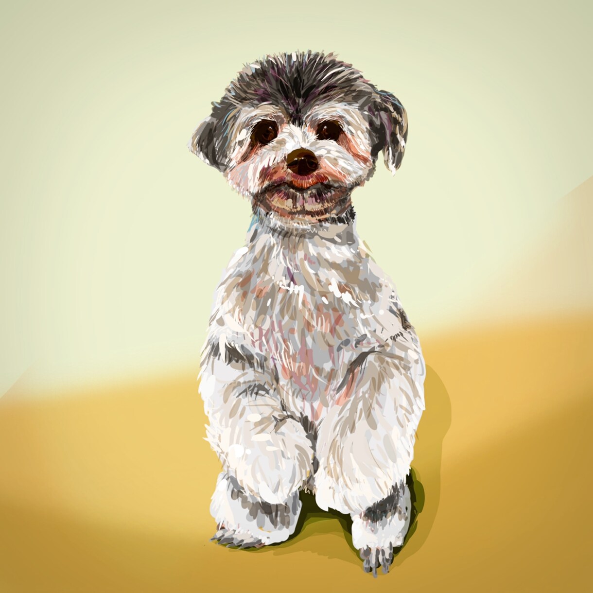 動物イラストを一つ一つ丁寧に描き上げます 自分や身近な人のペットの可愛いイラストが欲しい方へ イメージ7