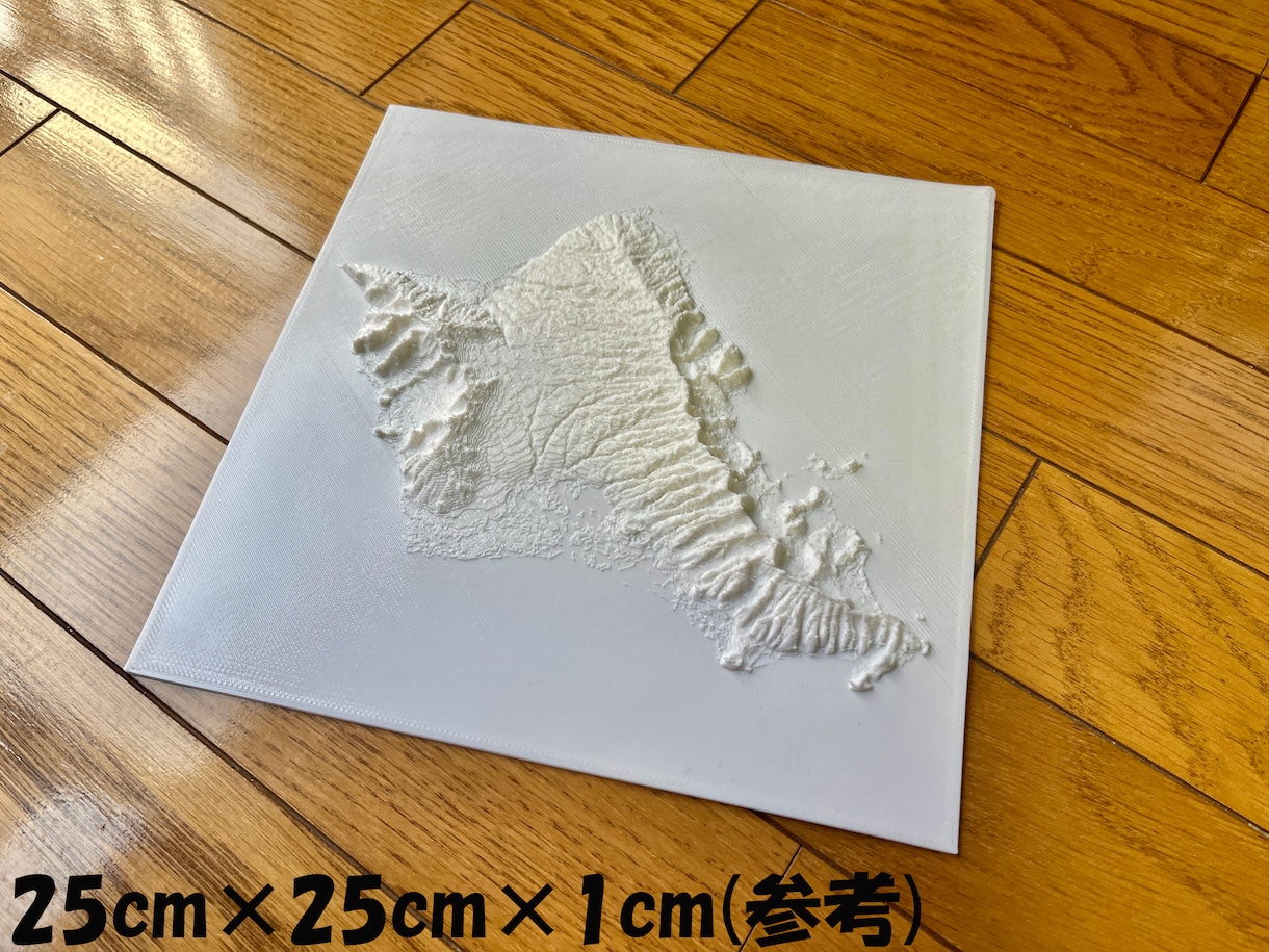立体地形図作成（CG動画、3Dプリント可能）します 世界中のあらゆる地形を3Dで再現可能です。 イメージ3