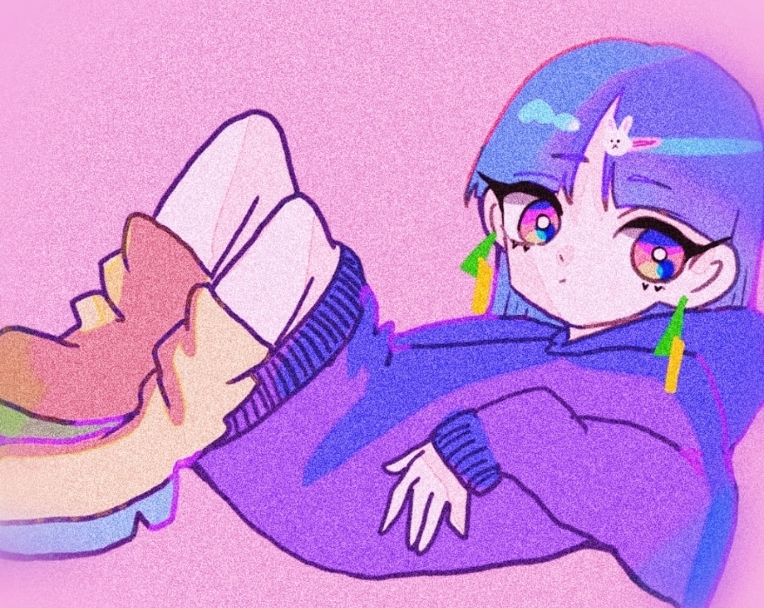 POPでかわいい女の子描きます SNSなどに使える可愛いイラスト描くので是非見てください！ イメージ1