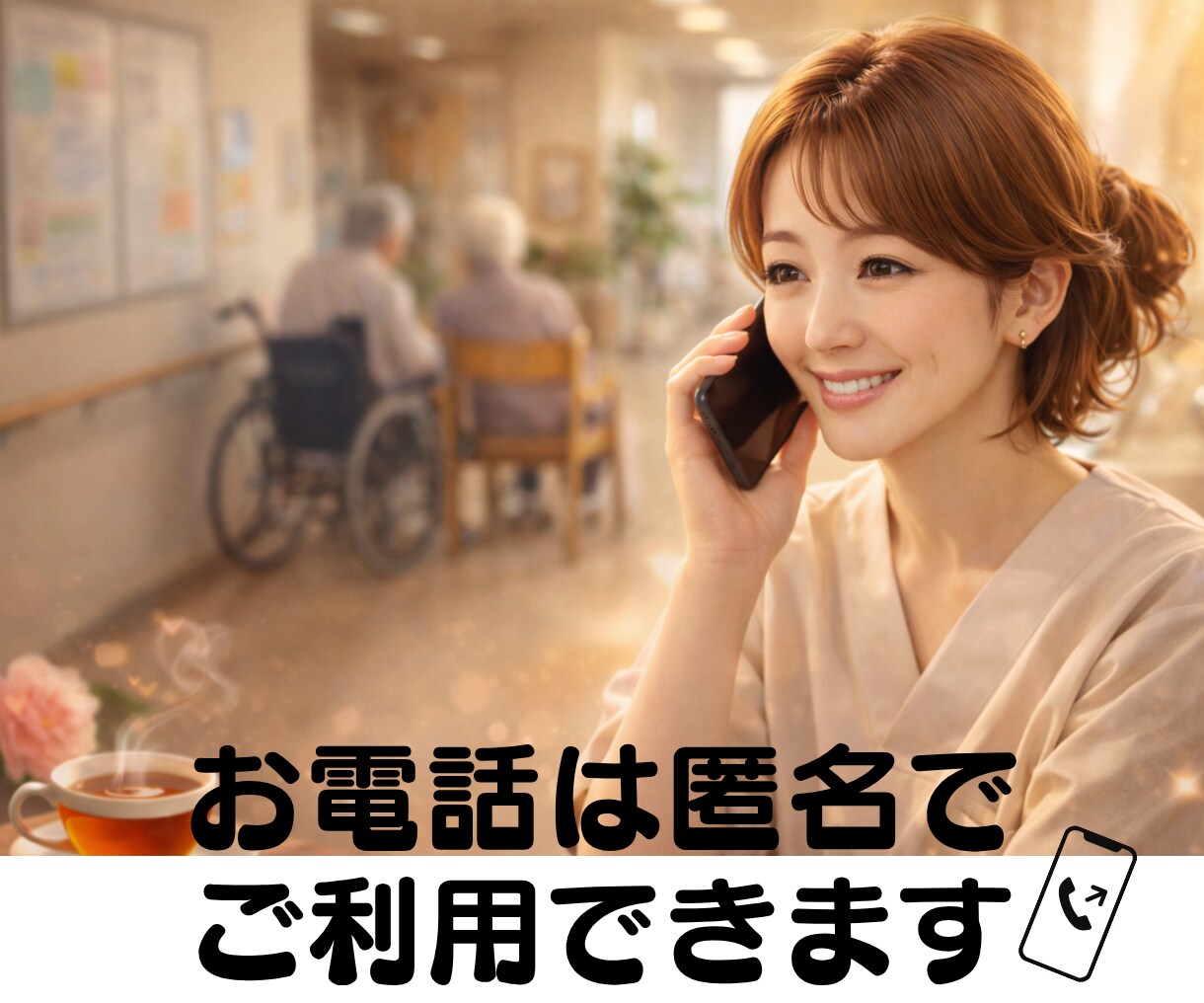 介護の悩みで我慢も限界・・・心が折れる前に支えます 忍耐の放置はキケン、ストレス解放、今すぐ受け止めます✨ イメージ3