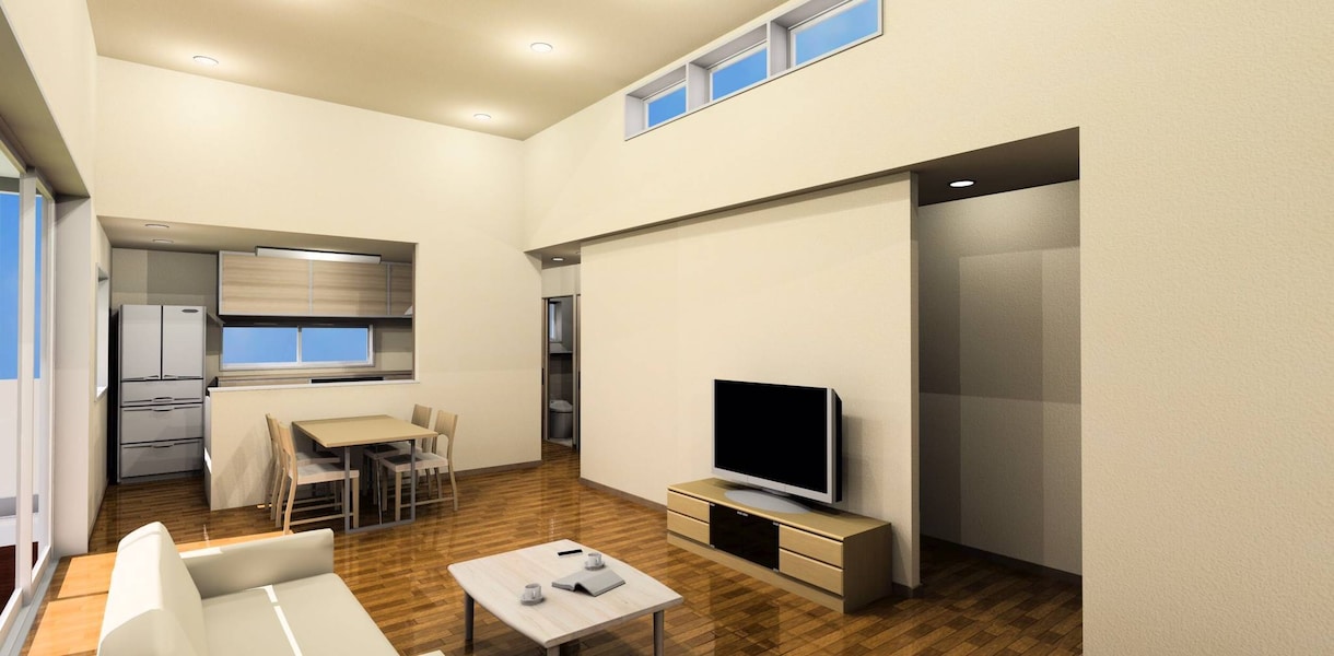 インテリア3Dパース作成します 戸建て住宅、ワンルーム、オフィス！インテリアを計画中の方へ イメージ1
