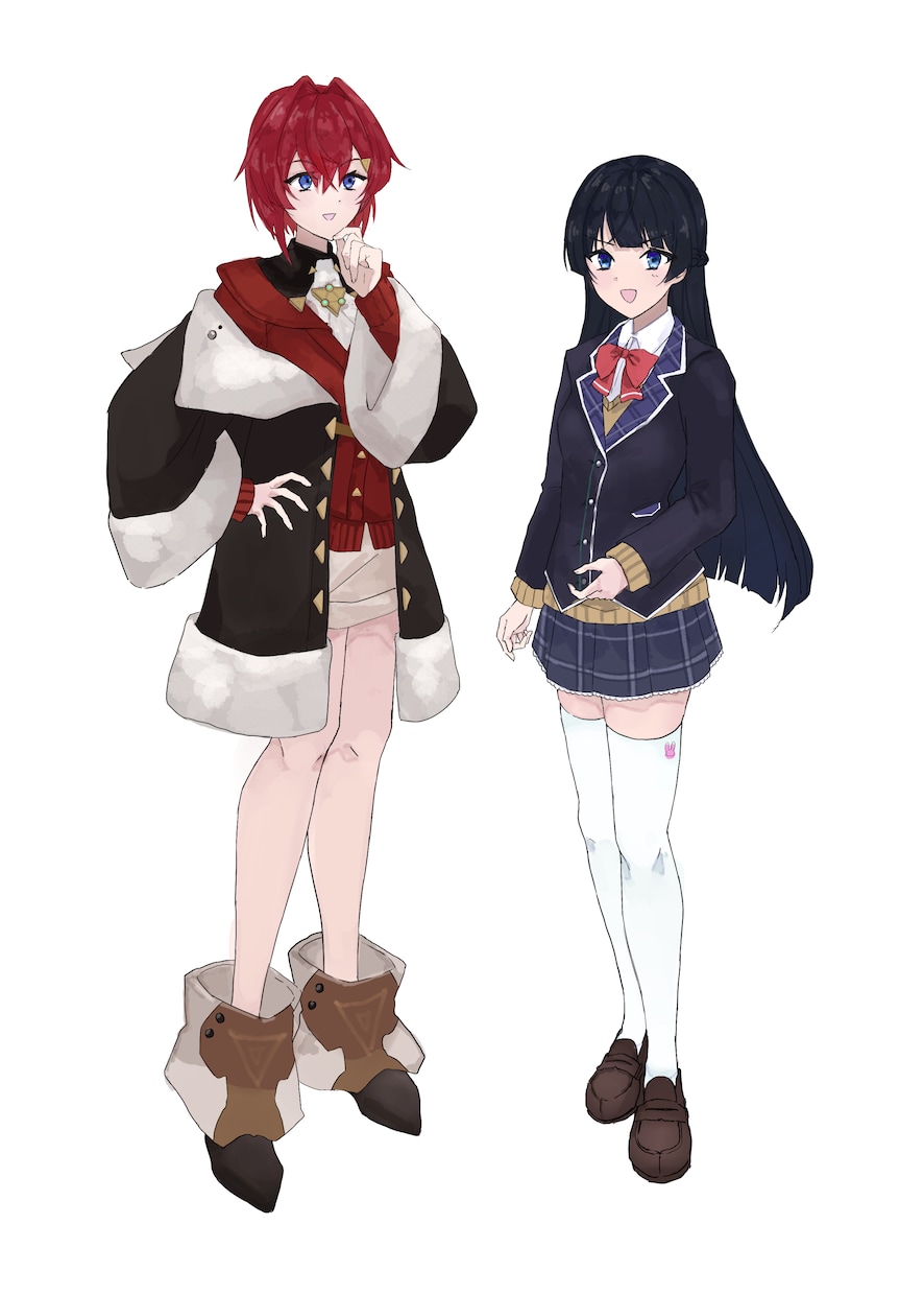女の子の立ち絵お描きします 女の子のキャラクターが得意です！一点ものでお描きします イメージ5