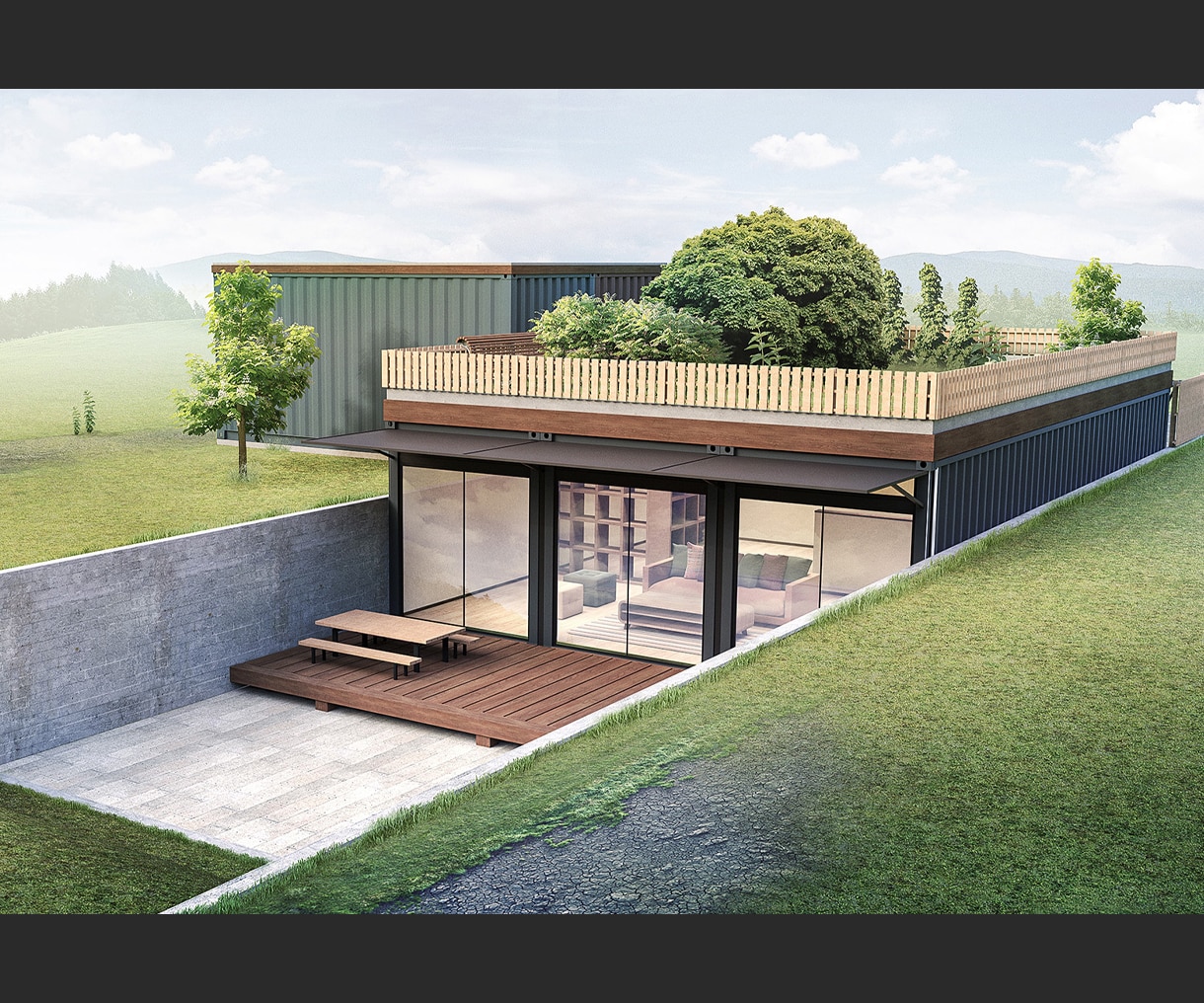 住宅・店舗の外観3DCGパースを制作します 広告・プレゼン・建築検討に使える外観完成イメージ イメージ8
