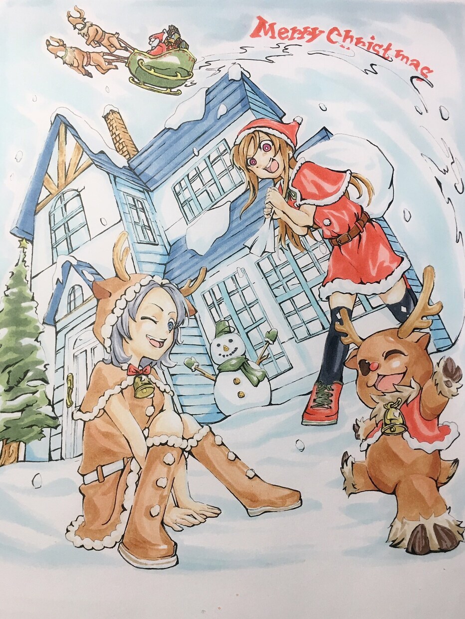 キャラクターイラストを作製致します snowofmarch様専用です。 イメージ2