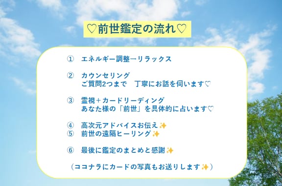 奇跡⭐️感動✨お二人の過去生・前世を霊視します 二人の前世でのトラウマを癒しハッピーに♡ご縁結びヒーリング付 イメージ2