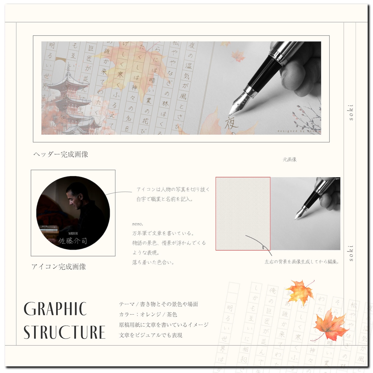 商用OK! SNS・ブログ等のヘッダーを作成します 修正回数無制限で高品質でリーズナブルな画像作成サービス！ イメージ8
