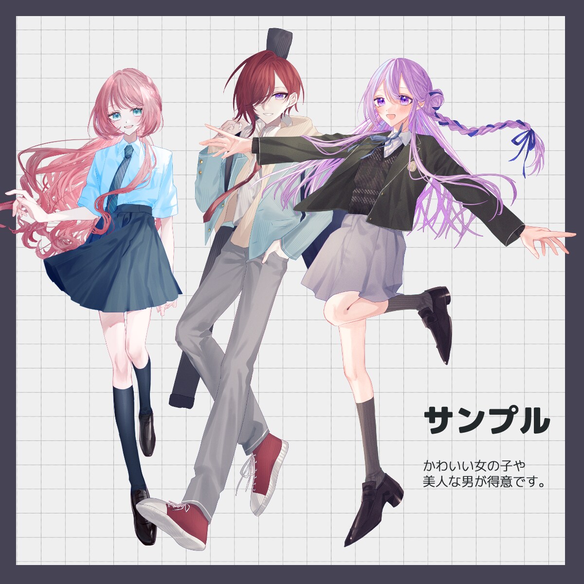 立ち絵を制作します TRPG・ゲーム・動画などに！ イメージ2