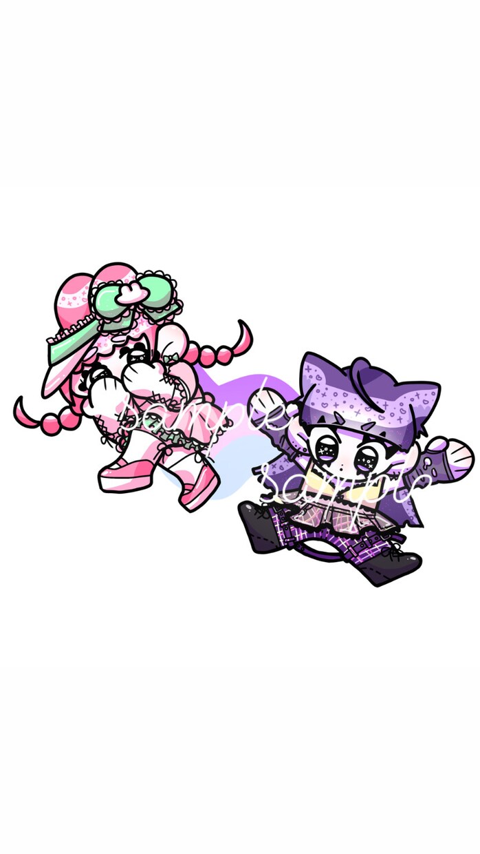 地雷かわいい♡イラスト等描きます 個性強めのイラストでバリバリ目立っちゃいましょう！ イメージ4