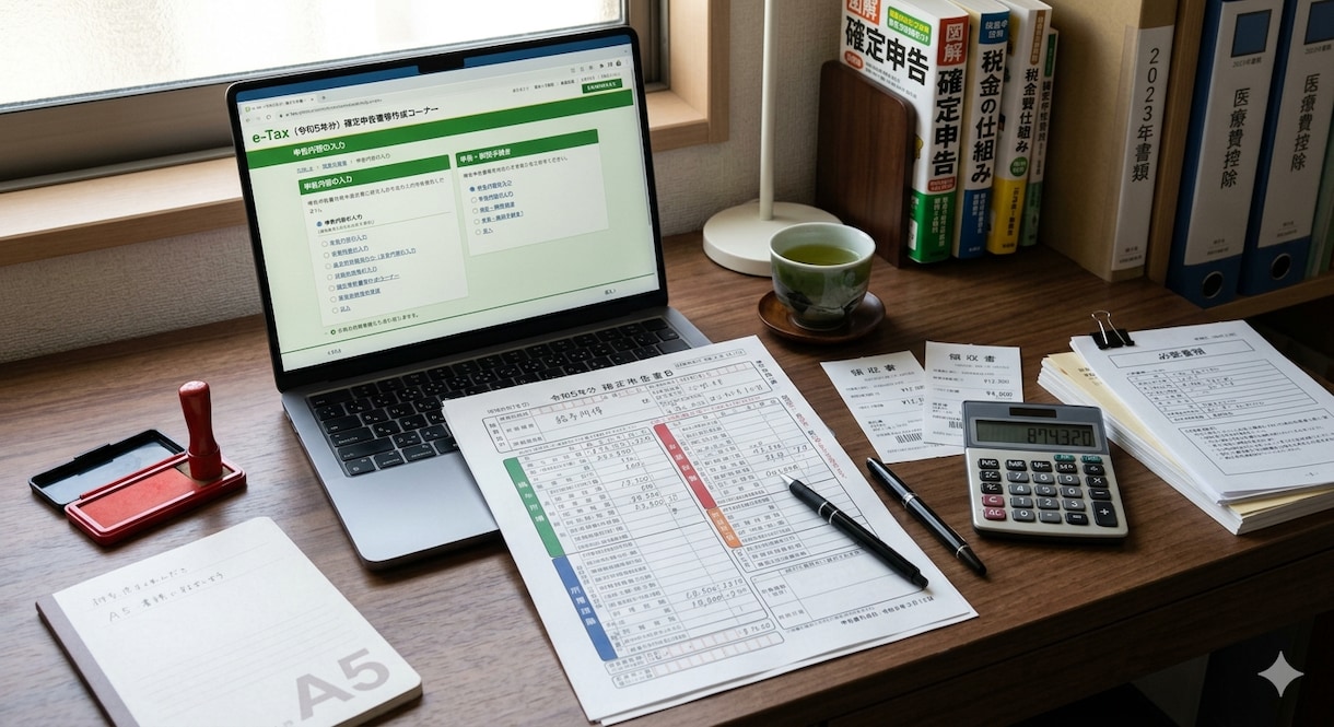 フリーランス向け確定申告準備ミニアプリを提供します 面倒な確定申告準備を効率化します！ イメージ1