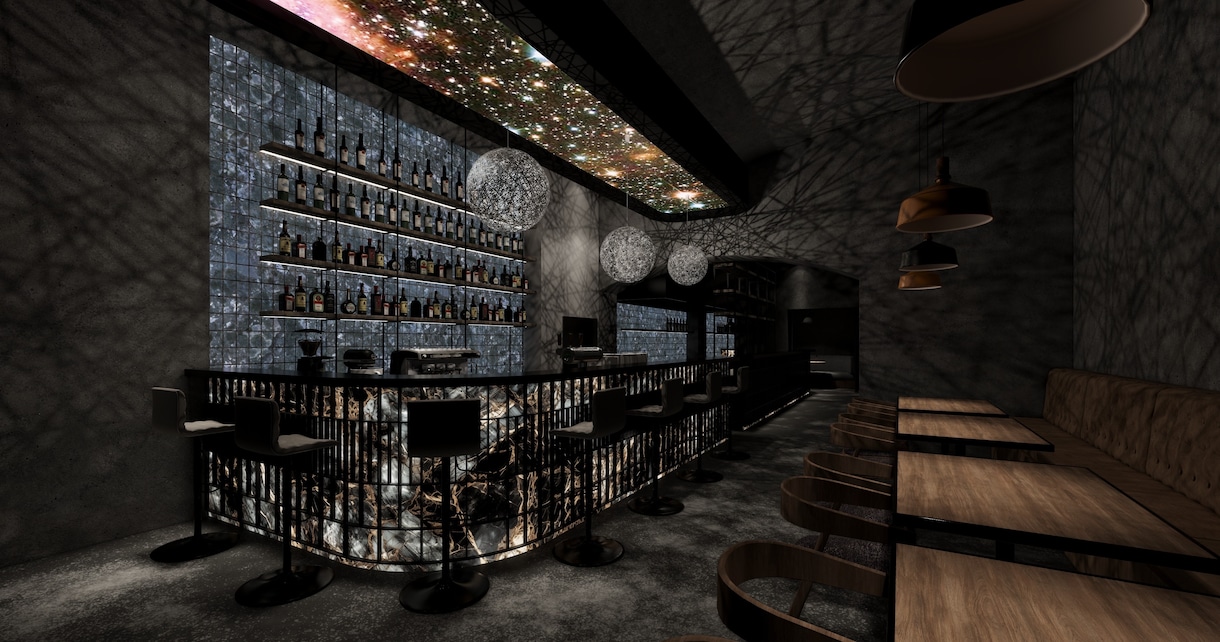 店舗のデザインパースを作成いたします お客様のイメージをデザインパースにて再現いたします！ イメージ1