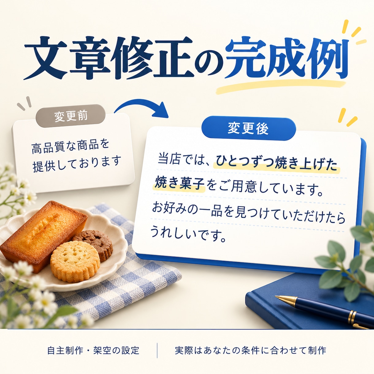 あなたのAI文章を自然な日本語に整えます 用途と読者に合わせて500字から調整 イメージ2