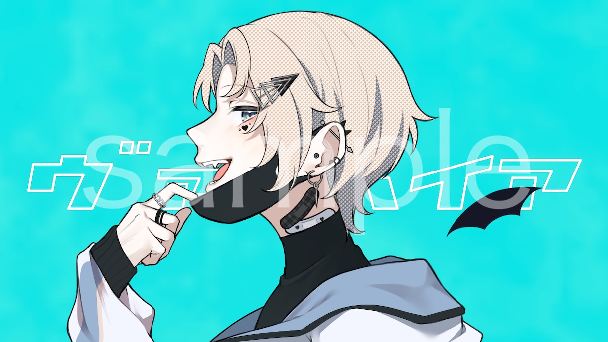 歌ってみたの動画イラスト･サムネ制作致します 歌ってみたに使用出来るイラストを制作致します。 イメージ1