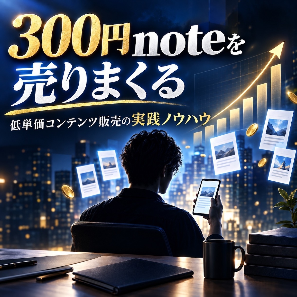 300円noteを量産して、稼ぐ方法教えます 自分では書かない。特化アカウント攻略法 イメージ1