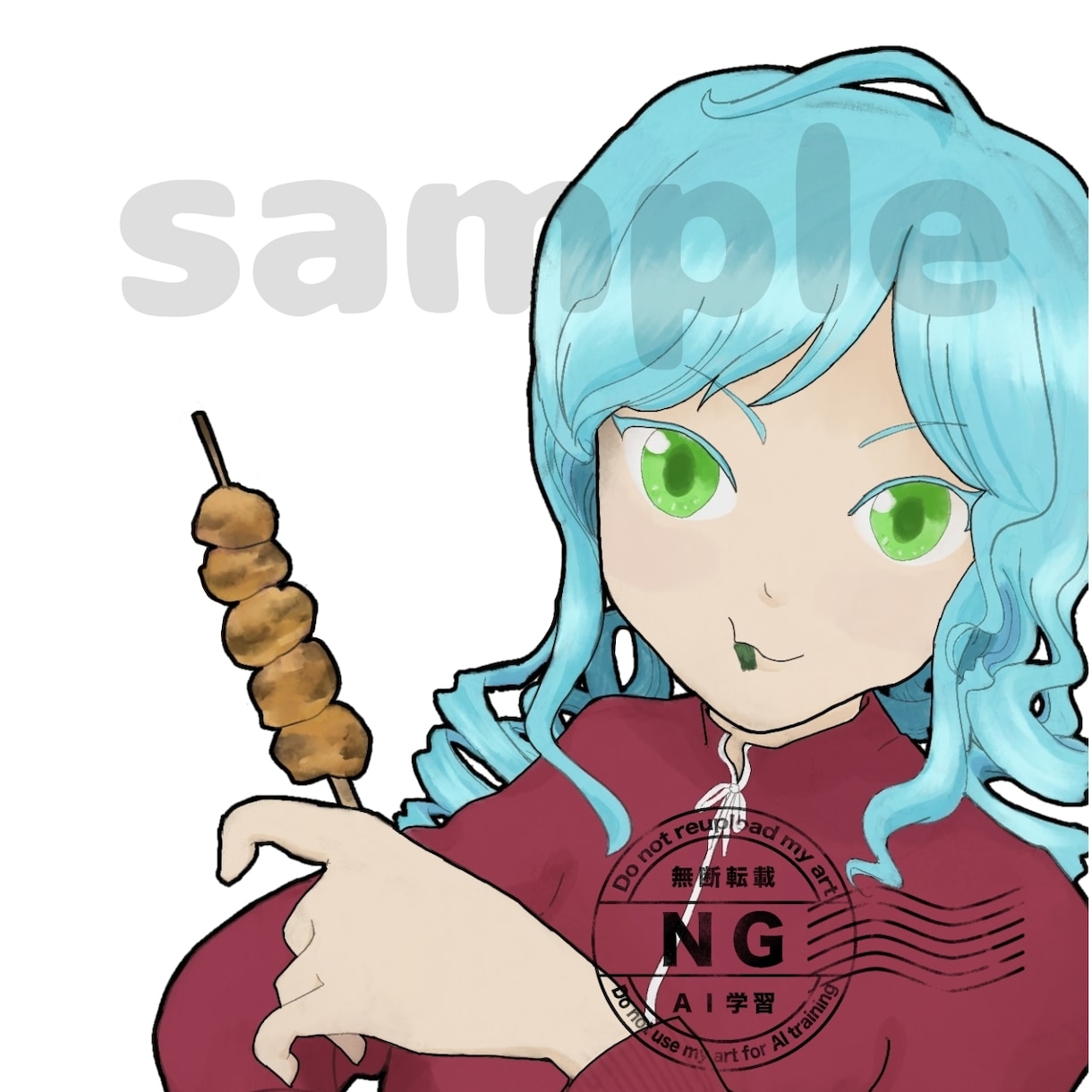 オリジナルキャラクターアイコン描きます 貴方の一次創作キャラを描きます（8/31まで1500円） イメージ1
