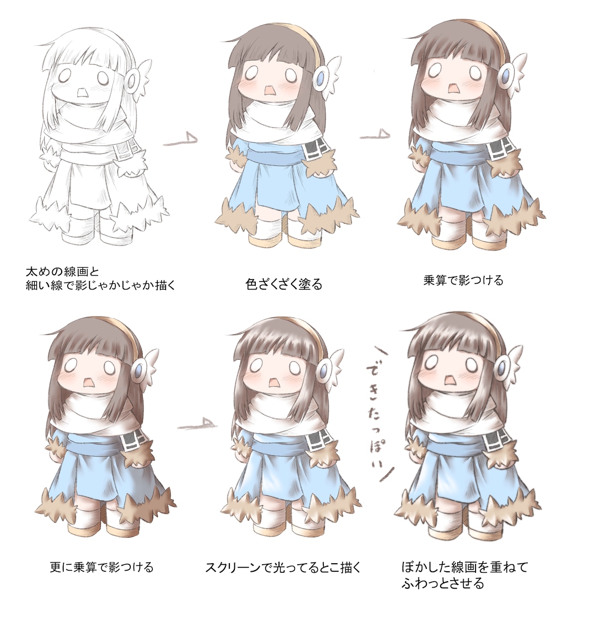 丸い目のぬいぐるみのようなイラスト描きます SNSやブログ、YouTube等にご使用いただけます！ イメージ7