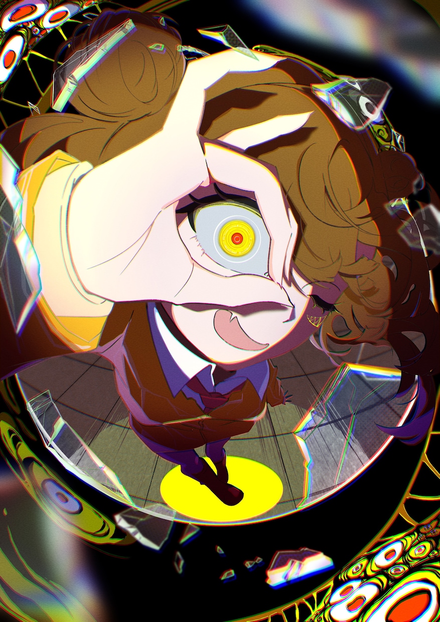 目を惹く華やかな一枚絵を描きます 光と彩度の映える世界観イラスト イメージ4