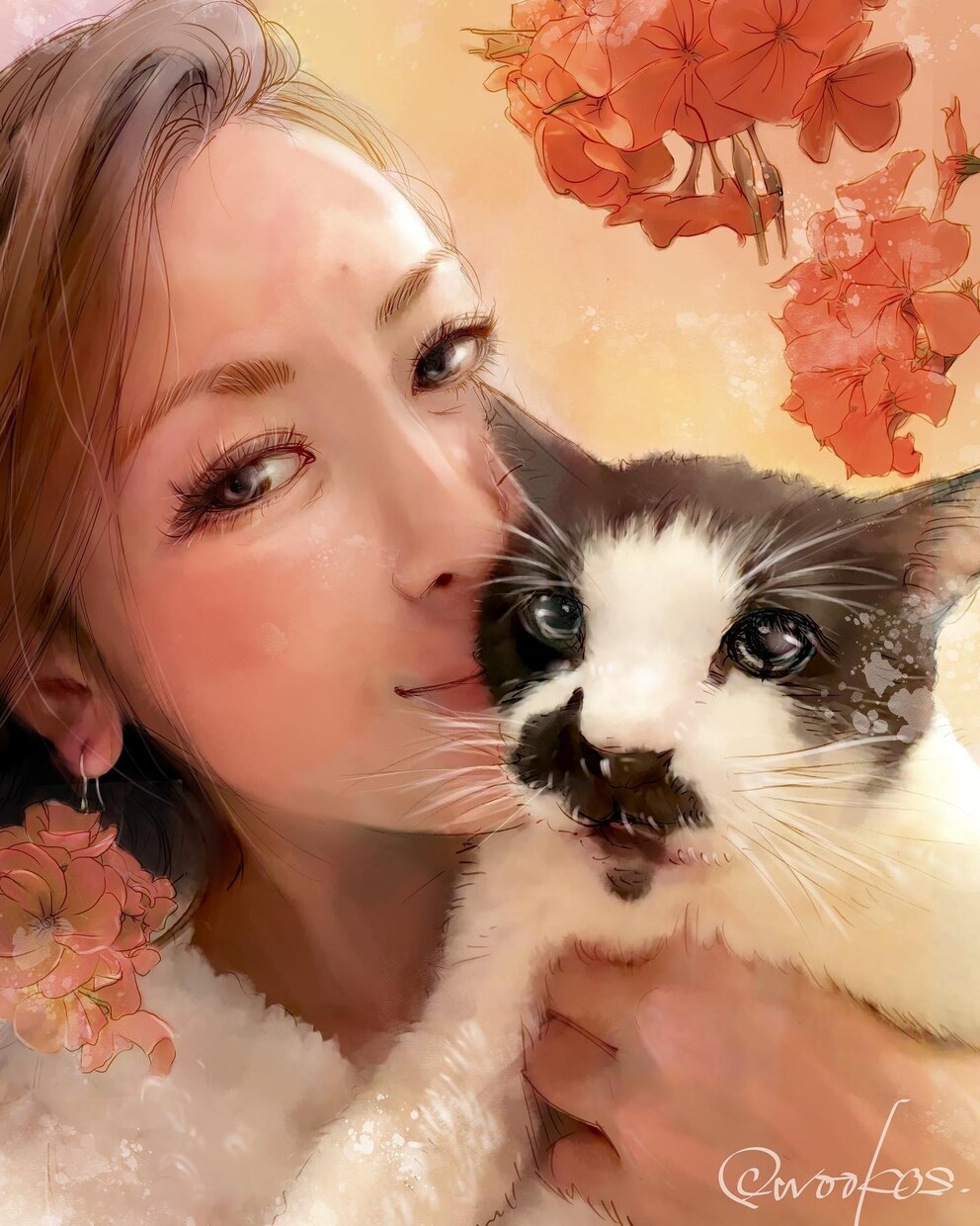 ギフトや記念日用の似顔絵描きます 人や動物の似顔絵を制作します。ギフトセットもあり。 イメージ1