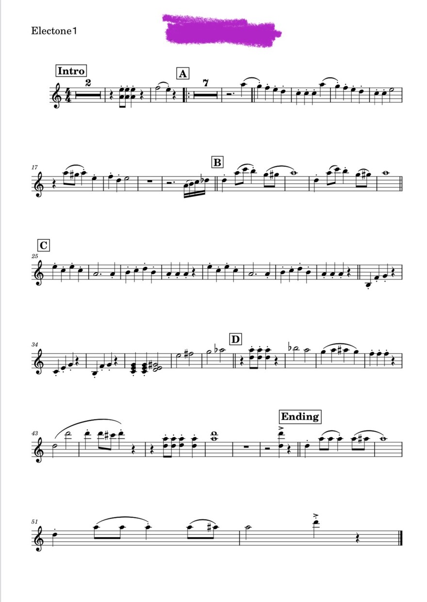 発表会などへ向けたオリジナル曲を編曲します 生徒さんの作った曲のモチーフを素に素敵に編曲します！ イメージ4