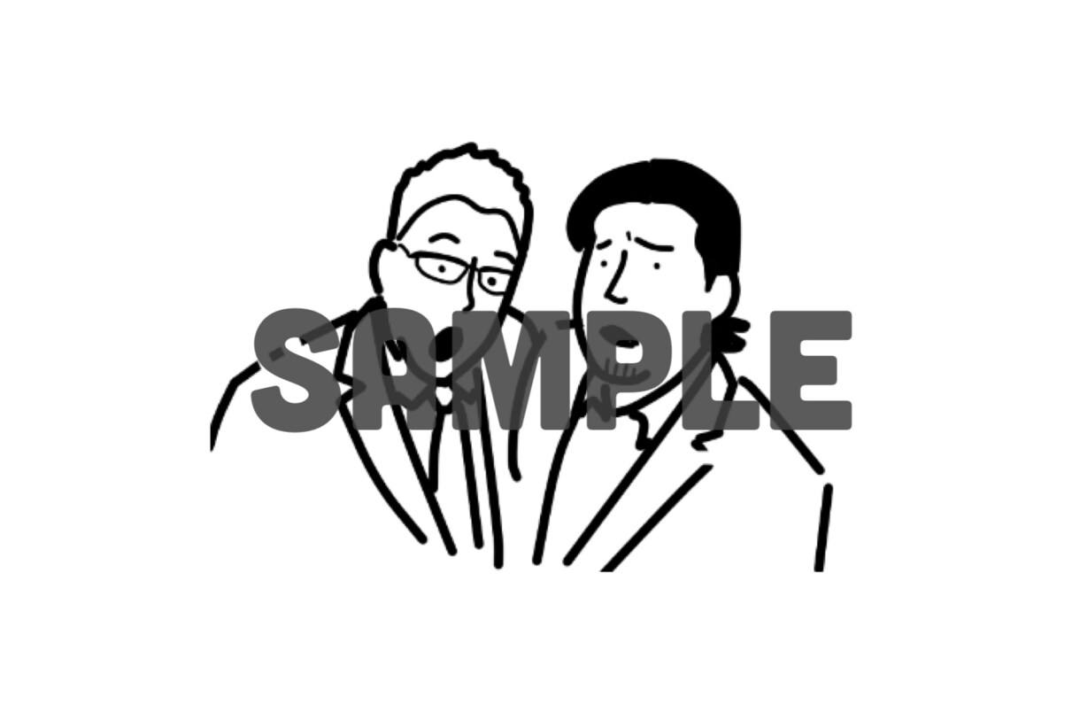 お洒落カフェ風シンプルイラストお描きします SNSアイコン・名刺等にご利用ください！ イメージ1
