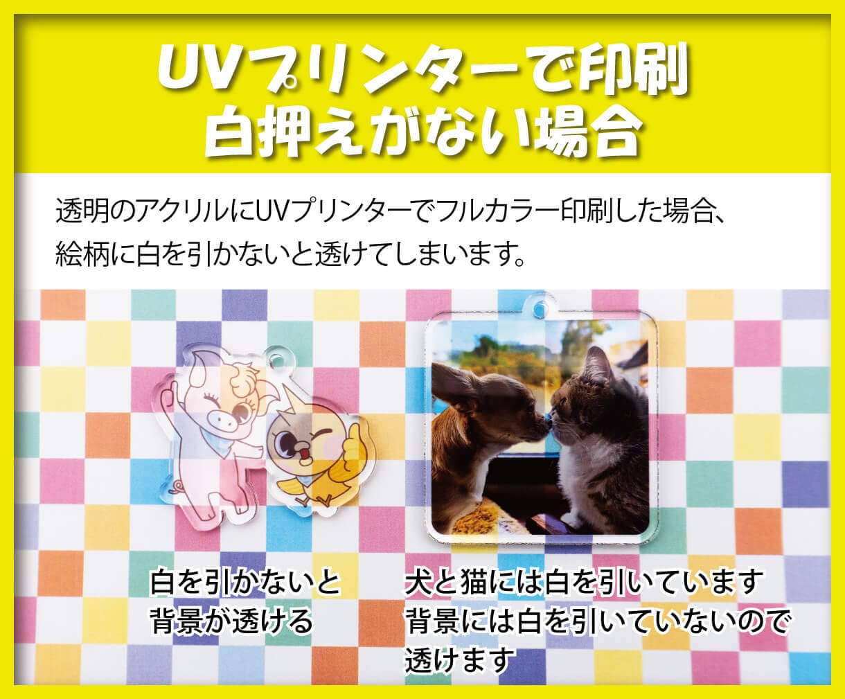 一個からオリジナルアクリルキーホルダー制作します 画像・イラストを送るだけでOK！【プレゼントや自分用に】 イメージ4