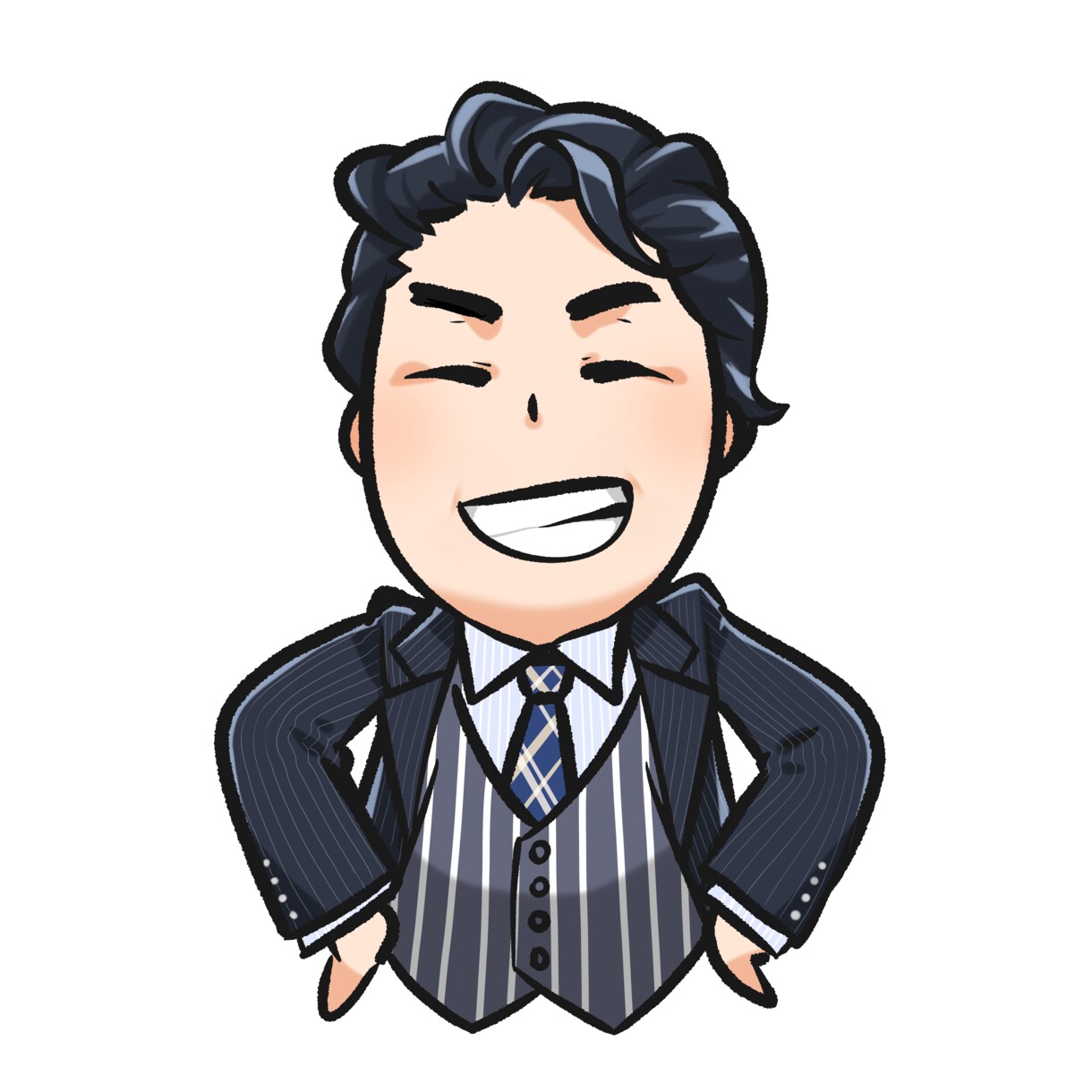シンプルでかわいい似顔絵を描かせていただきます アイコンなどにぴったりのイラストをお作りいたします！ イメージ4