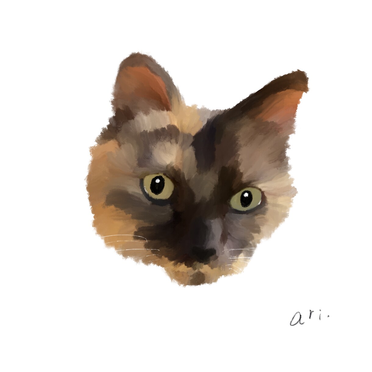 ご家族のペットを世界に1つだけのイラストにします 大切なペットさんのイラストをデータでお渡しいたします.*･ﾟ イメージ7