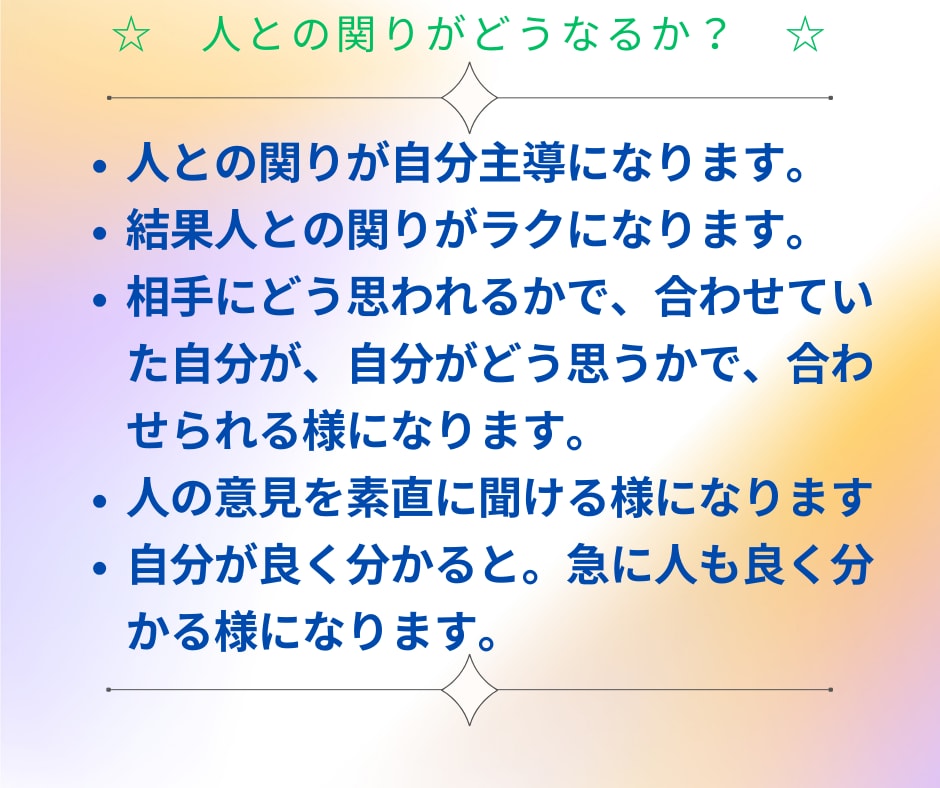 自己理解、自己分析の仕方から行動まで教えます 実績18年1800件。専門プロコーチングが習慣化まで導きます イメージ6